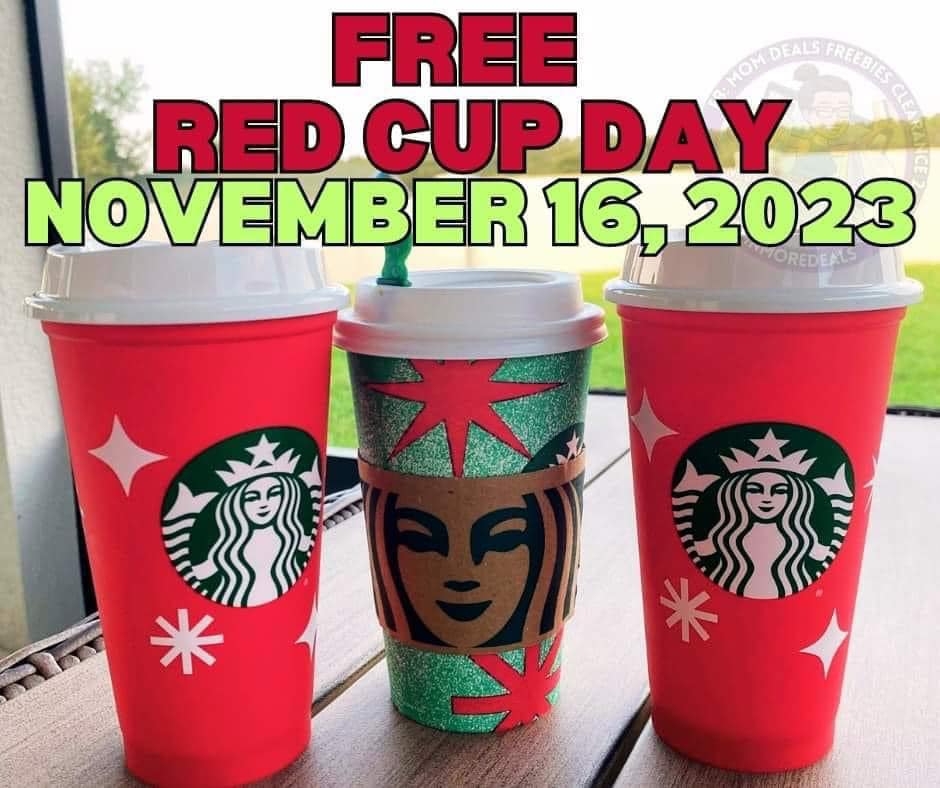 Red Cup Day at Starbucks is expected to be this week